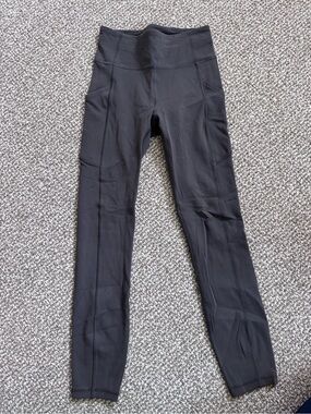 lululemon athletica Charcoal Athletic Leggings - Size 4